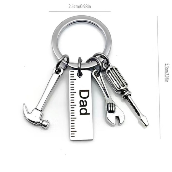 Grandpa Tools Keychain - Picture 2 of 2